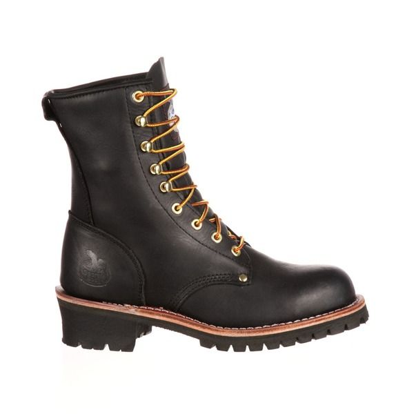 ジョージブーツ メンズ シューズ ブーツ・レインブーツ Georgia Boot Logger Work Boot Black ブラック