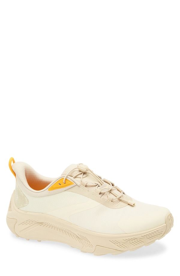 ホカオネオネ メンズ シューズ スニーカー HOKA Transport 2 Waterepellent Hiking Sneaker Cream Vintage Yellow クリーム