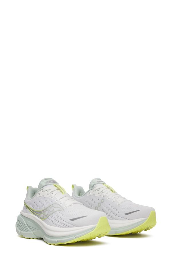 サッカニー レディース シューズ スニーカー Saucony Hurricane 25 Running Shoe White Mist ホワイト