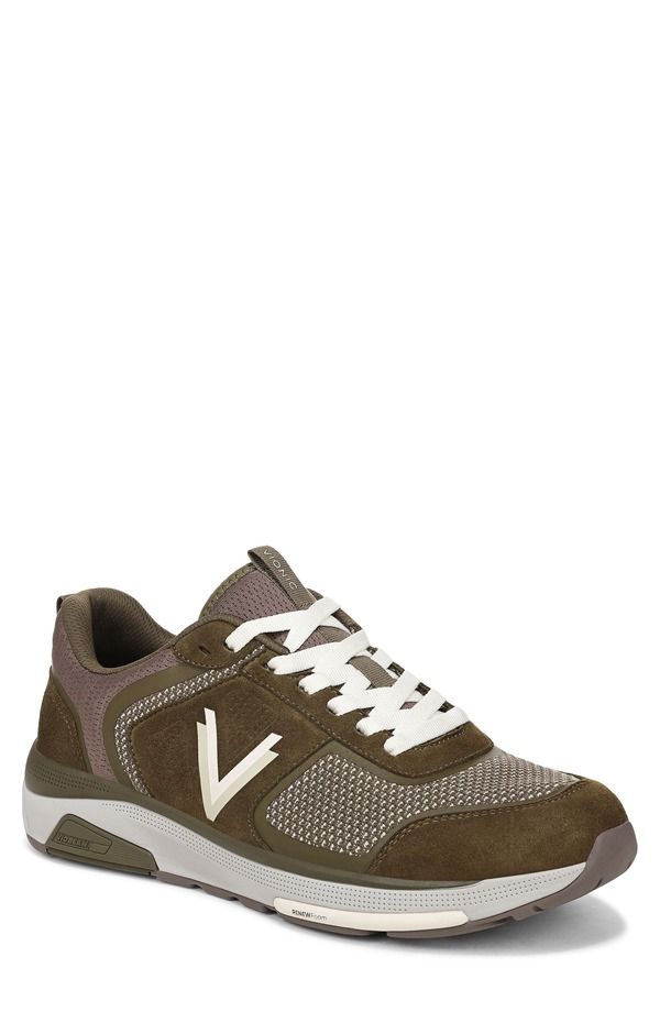 バイオニック メンズ シューズ スニーカー Vionic Walk Strider Sneaker Dark Olive オリーブ
