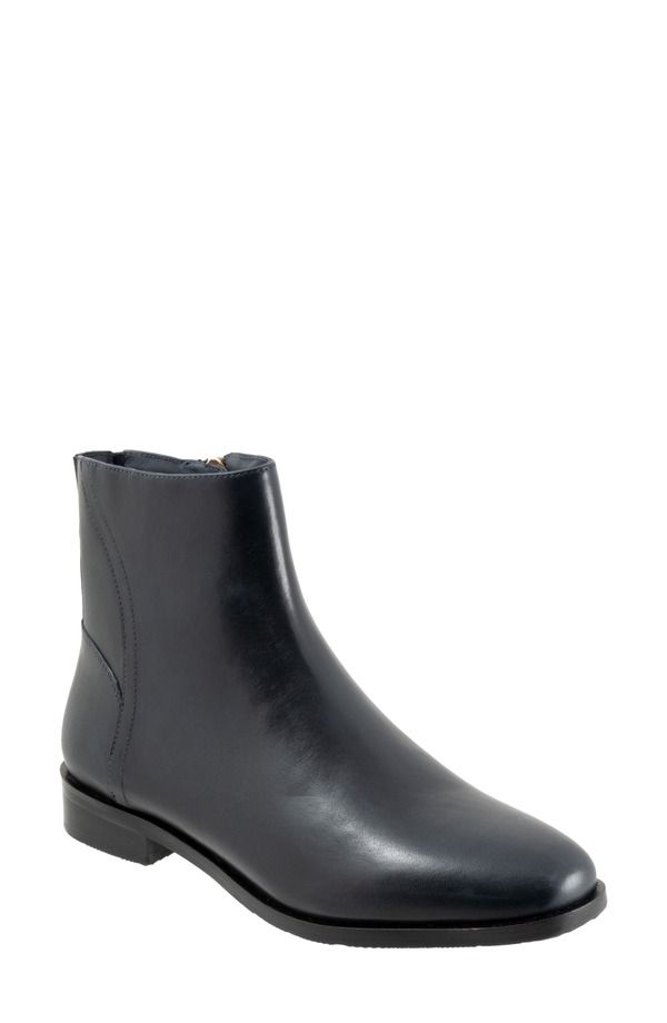 トロッターズ レディース シューズ ブーツ・レインブーツ Trotters Ava Bootie Navy ネイビー