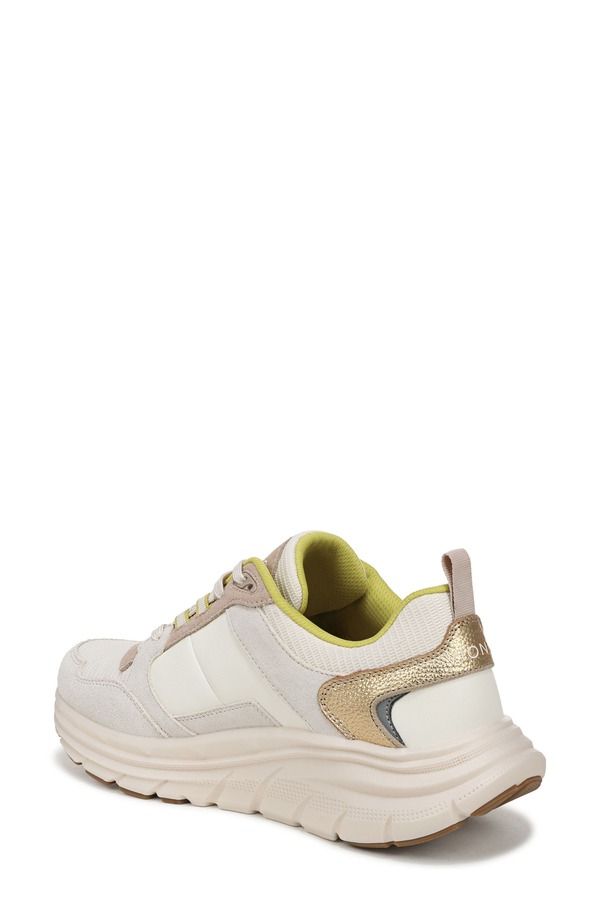 バイオニック レディース シューズ スニーカー Vionic Walk Max Skyline Sneaker Ivory Gold アイボリー