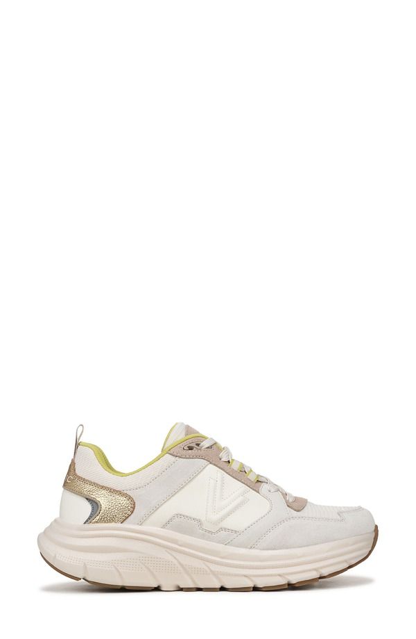 バイオニック レディース シューズ スニーカー Vionic Walk Max Skyline Sneaker Ivory Gold アイボリー