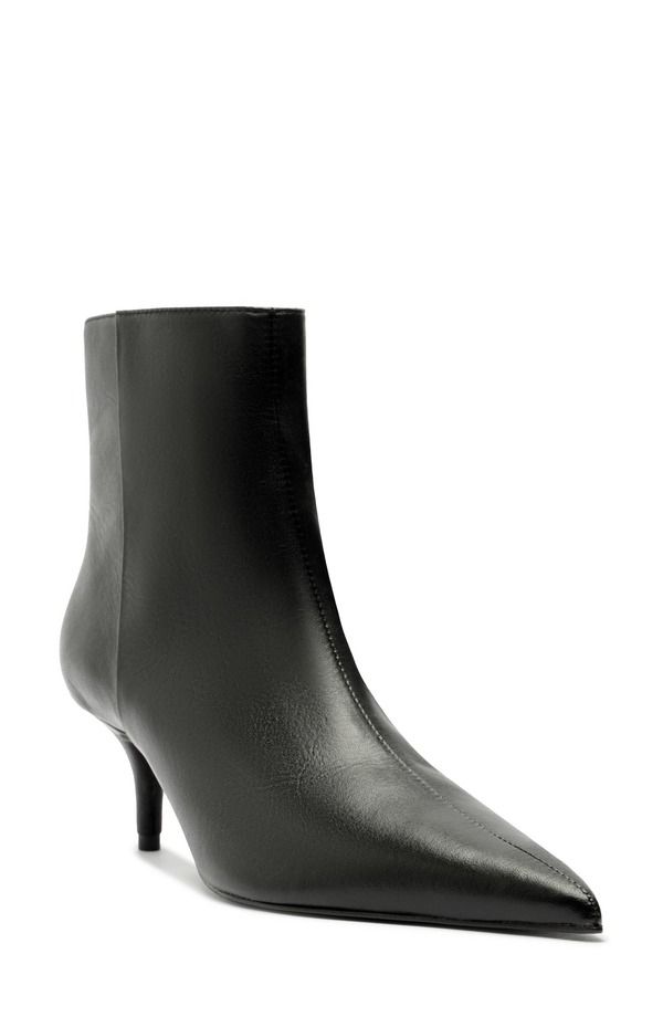 シュッツ レディース シューズ ブーツ・レインブーツ Schutz Mikki Pointed Toe Bootie Black ブラック