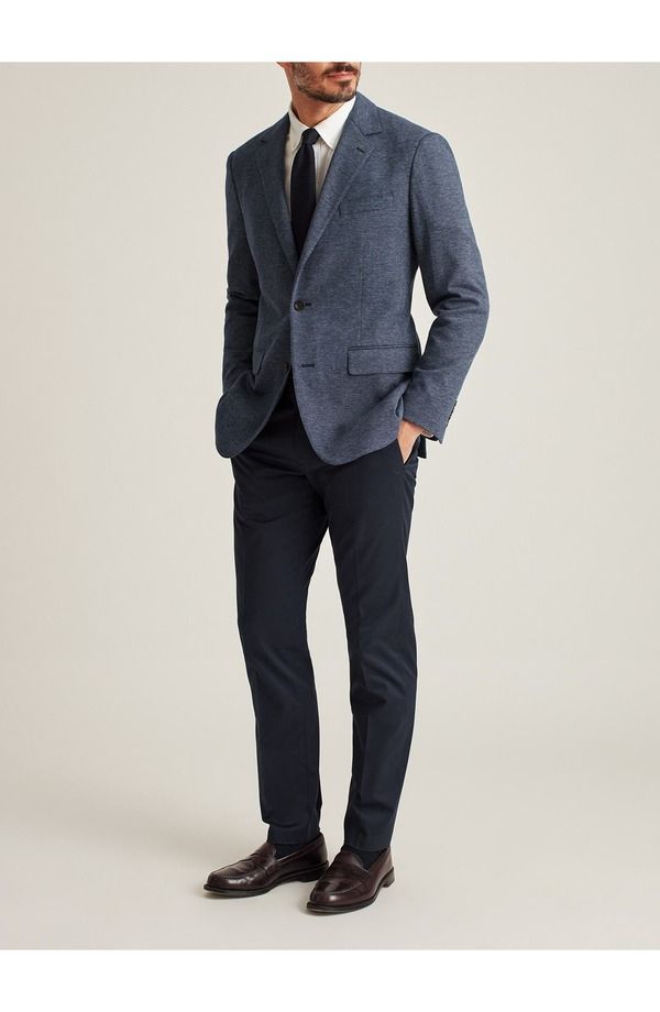 ボノボス メンズ アウター ジャケット・ブルゾン ブレザー Bonobos Flapocket Blazer Navy ネイビー
