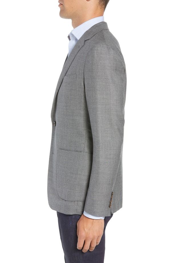 ボノボス メンズ アウター ジャケット・ブルゾン スリムフィット ウール コート Bonoboslim Fit Wool Sport Coat Grey グレー