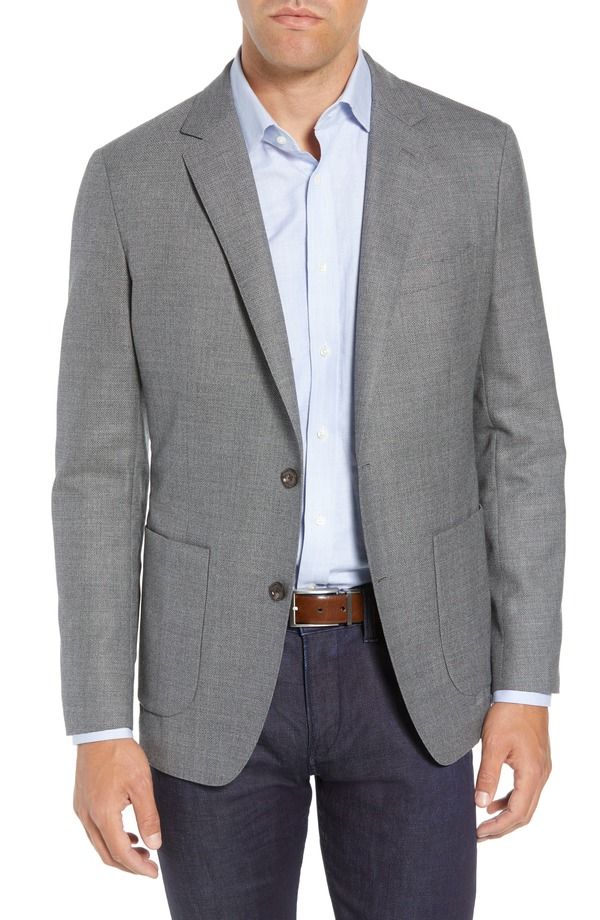 ボノボス メンズ アウター ジャケット・ブルゾン スリムフィット ウール コート Bonoboslim Fit Wool Sport Coat Grey グレー