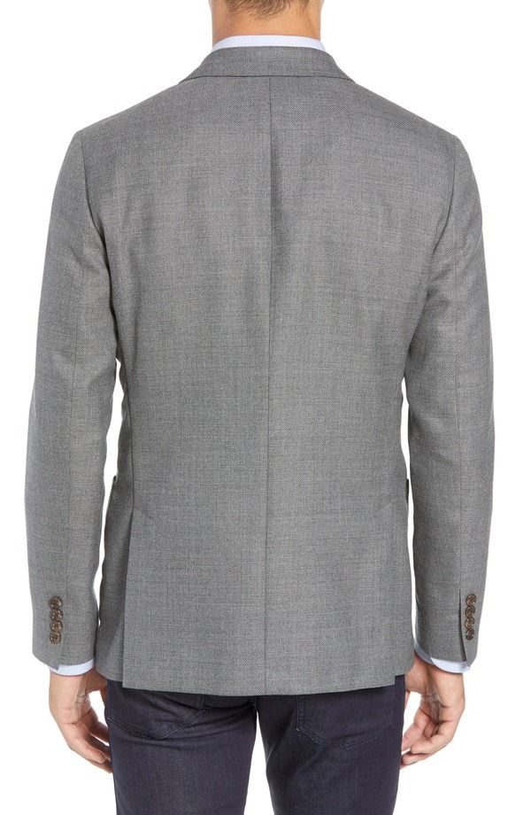 ボノボス メンズ アウター ジャケット・ブルゾン スリムフィット ウール コート Bonoboslim Fit Wool Sport Coat Grey グレー