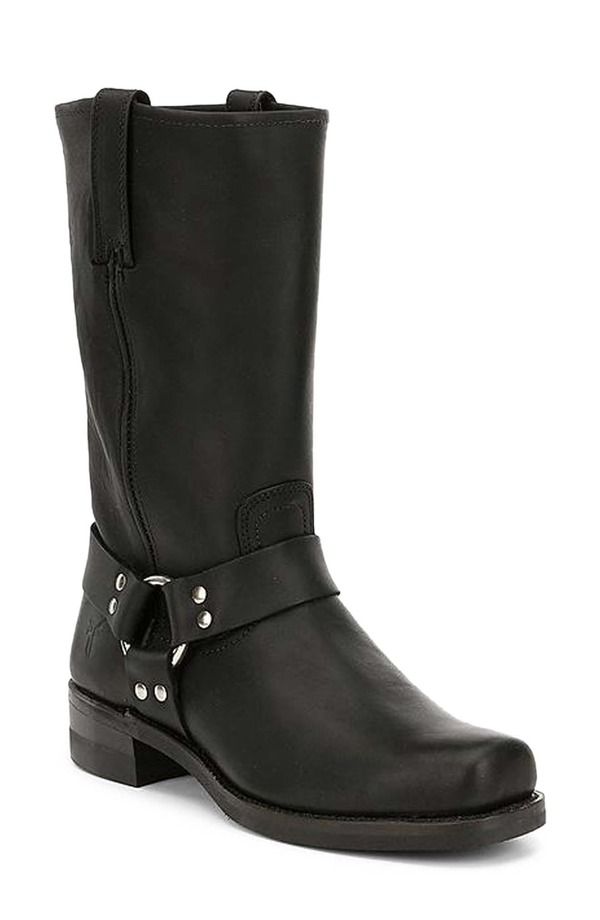 フライ メンズ シューズ ブーツ・レインブーツ Frye Harness 12R Boot Black ブラック