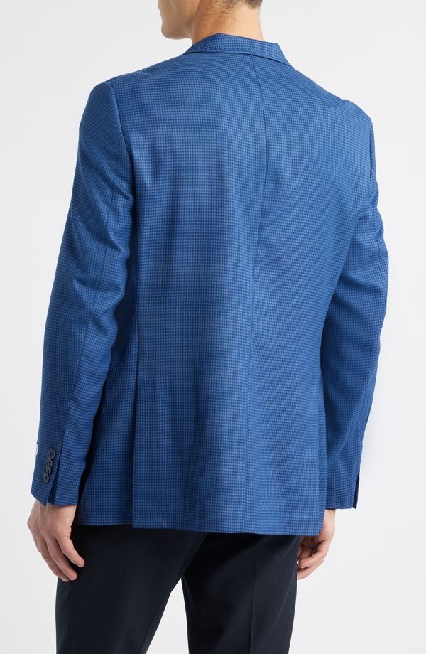 ピーター・ミラー メンズ アウター ジャケット・ブルゾン ウール シルク コート Peter Millar Hyperlight Soft Blue Houndstooth Wool Silk Sport Coat Blue ブルー ピーター・ミラー メンズ アウター ジャケット・ブルゾン ウール シルク コート Peter Millar Hyperlight Soft Blue Houndstooth Wool Silk Sport Coat Blue ブルー