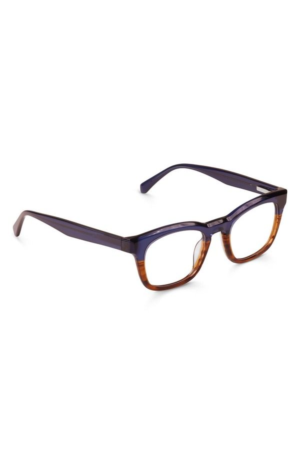 アイブブス メンズ アクセサリー サングラス・アイウェア eyebobs Humble Narrator 50mm Readinglasses Navy Amber Crystal Navy ネイビー