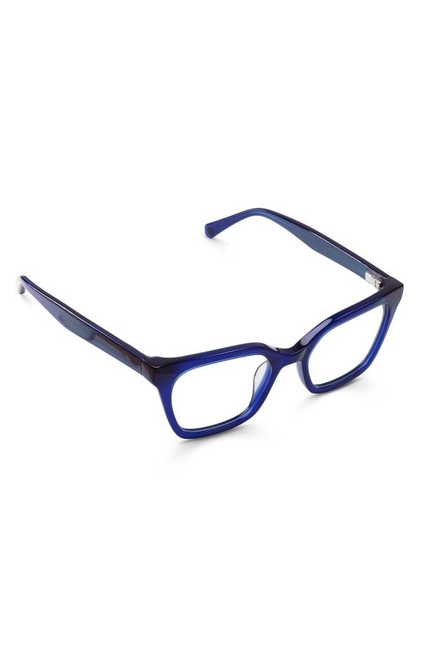 アイブブス メンズ アクセサリー サングラス・アイウェア eyebobs Overlook 50mm Cat Eye Readinglasses Midnight Blue Crystal ブルー