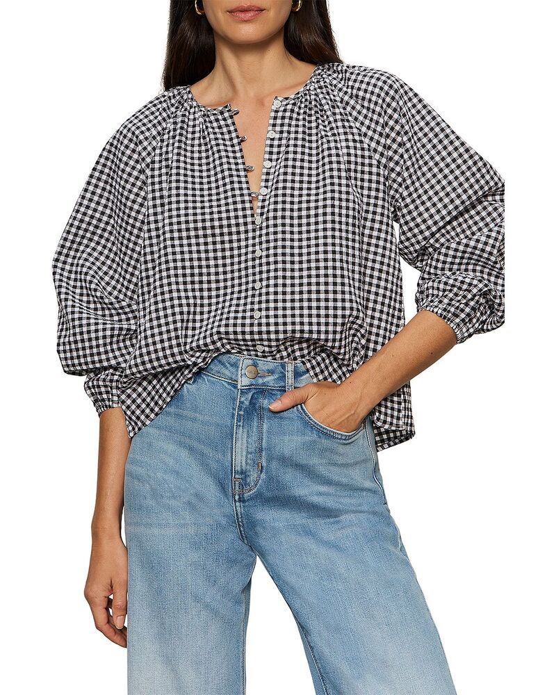 サンクチュアリー レディース トップス シャツ ギンガムチェック ブラウス ギンガム Sanctuary Perfect Gingham Button Blouse Picnic