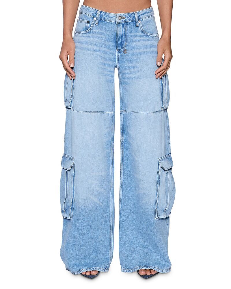 スビ レディース ボトムス デニムパンツ ローライズ ジーンズ Ksubi Dropout Low Rise Cargo Jeans in Denim デニム