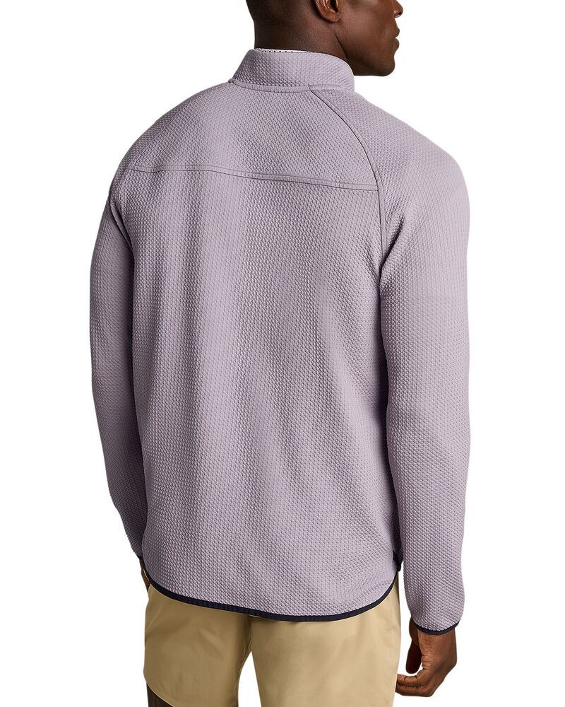 ローヌ メンズ アウター ニット・セーター Rhone Founders Textured QuarterZip Golf Sweater Purple Smoke スモーク