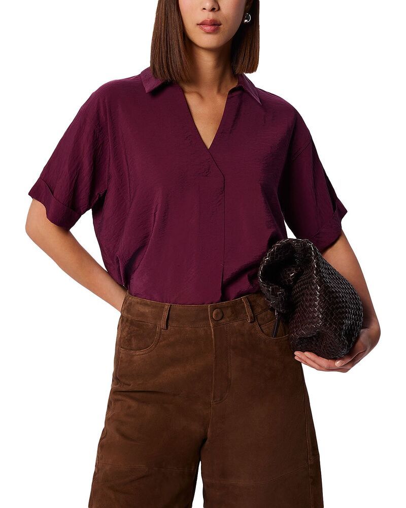 ホイッスルズ レディース トップス シャツ Whistlesasha Relaxed Shirt Fig