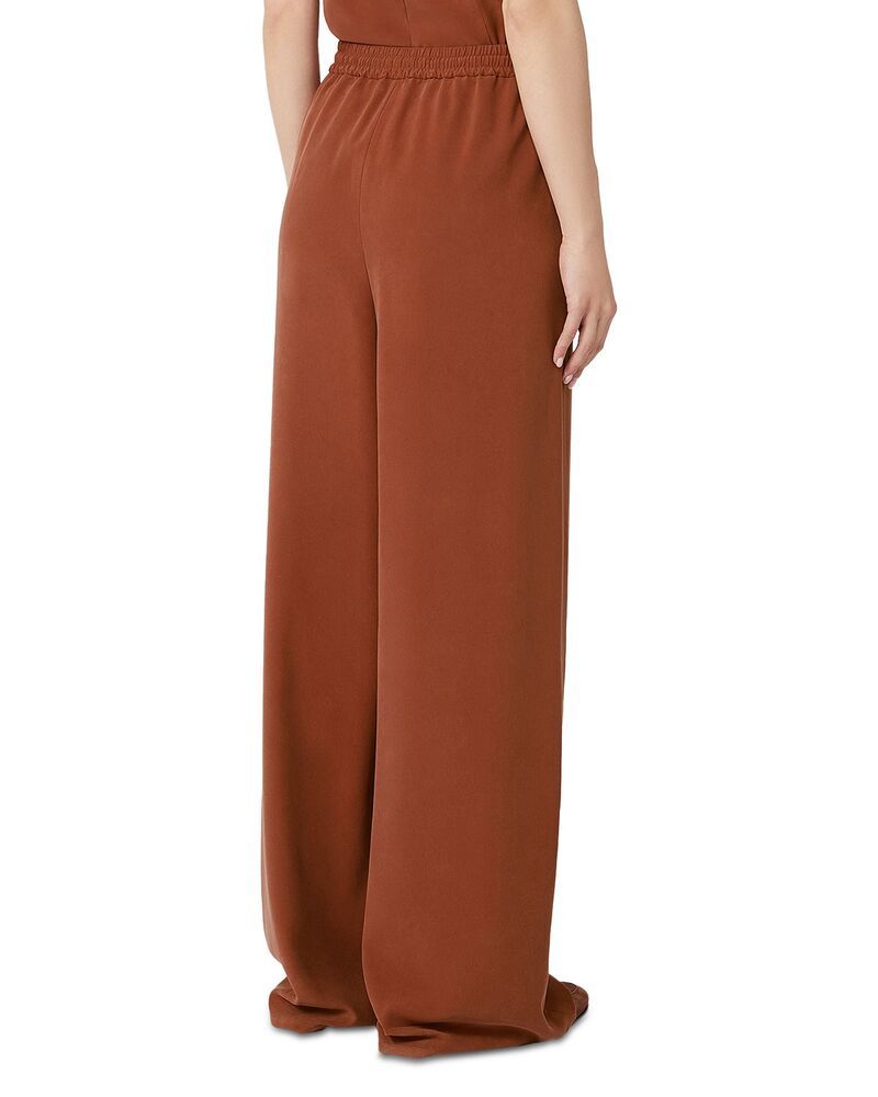 マックスマーラ レディース ボトムス カジュアルパンツ シルク Max Mara Genero Silk Pants Terra Cotta
