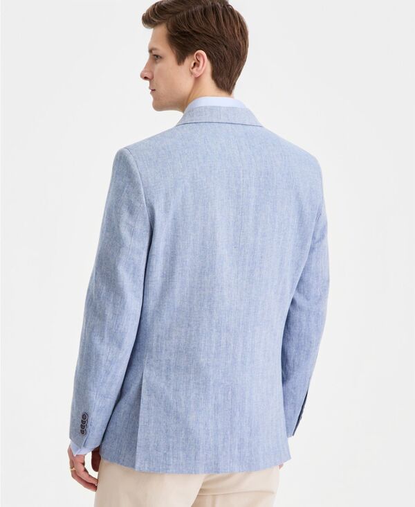 【送料無料】 ナウティカ メンズ ジャケット・ブルゾン ブレザー アウター Mens ModernFit Herringbone Cotton Linen Blazer Blue Herringbone 【送料無料】 ナウティカ メンズ ジャケット・ブルゾン ブレザー アウター Mens ModernFit Herringbone Cotton Linen Blazer Blue Herringbone