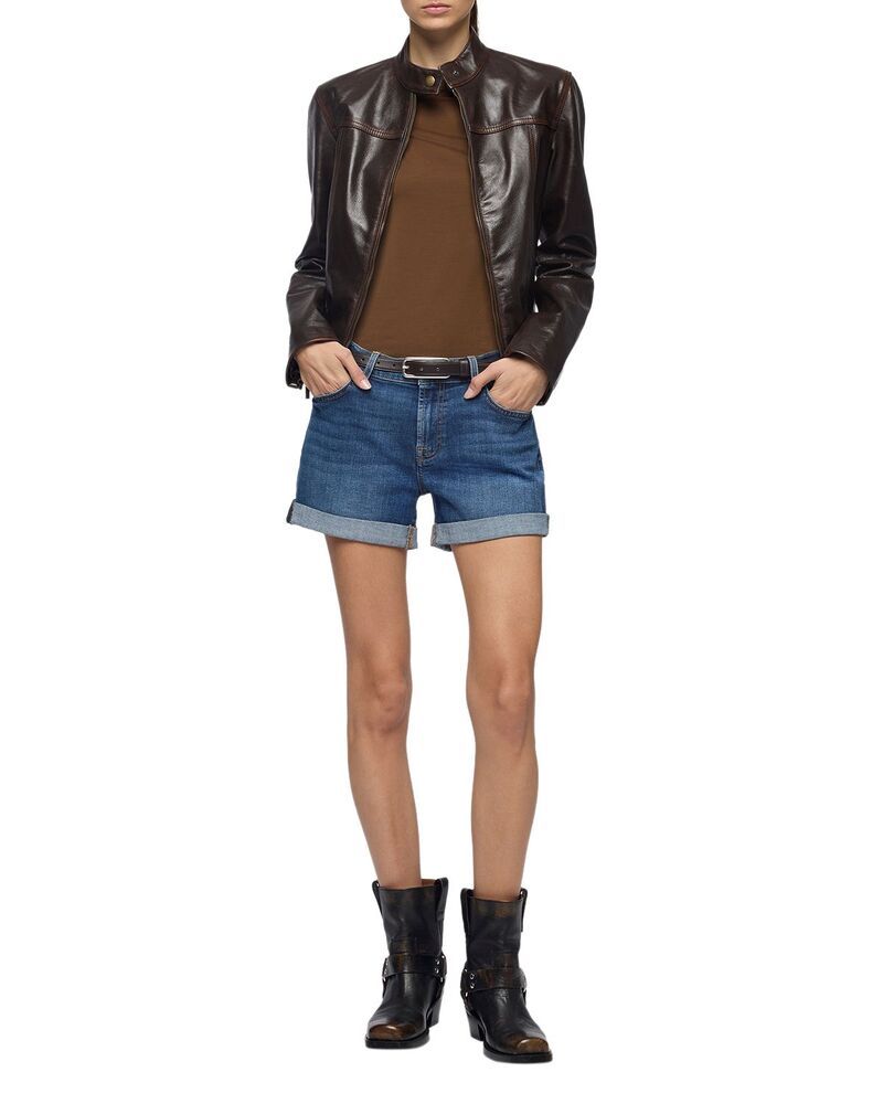 セブンフォーオールマンカインド レディース ボトムス ハーフパンツ・ショーツ ショートパンツ デニム 7 For All Mankind Mid Roll Denim Shorts in Vanity デニム セブンフォーオールマンカインド レディース ボトムス ハーフパンツ・ショーツ ショートパンツ デニム 7 For All Mankind Mid Roll Denim Shorts in Vanity デニム