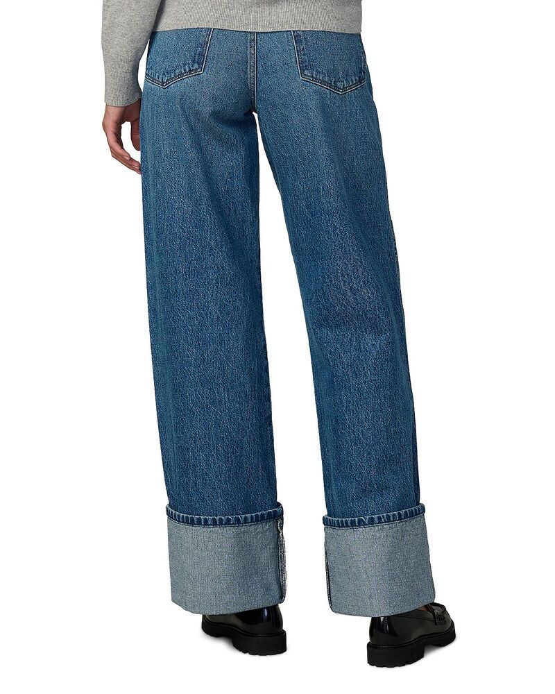 ジョーズジーンズ レディース ボトムス デニムパンツ ワイドレッグ Joes Jeans The Harlowe High Rise Cuffed Wide Leg Jeans in Classic