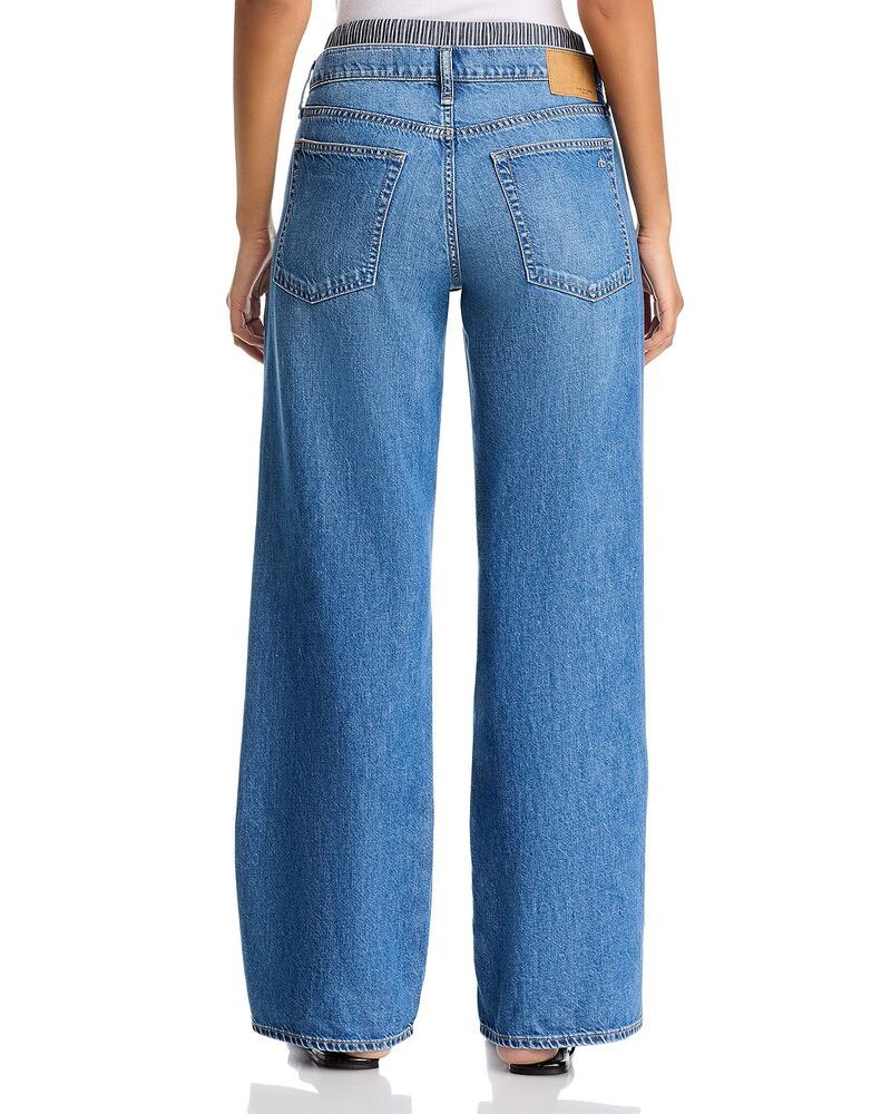 ラグアンドボーン レディース ボトムス デニムパンツ ローライズ ジーンズ rag bone Saige Boxer Low Rise Straight Jeans Miler Stripe ストライプ ラグアンドボーン レディース ボトムス デニムパンツ ローライズ ジーンズ rag bone Saige Boxer Low Rise Straight Jeans Miler Stripe ストライプ