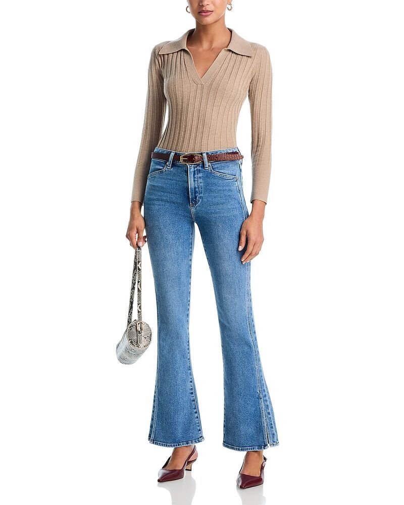 ペイジ レディース ボトムス デニムパンツ ジーンズ PAIGE High Rise Laurel Canyon Vented Jeans in Fontessa