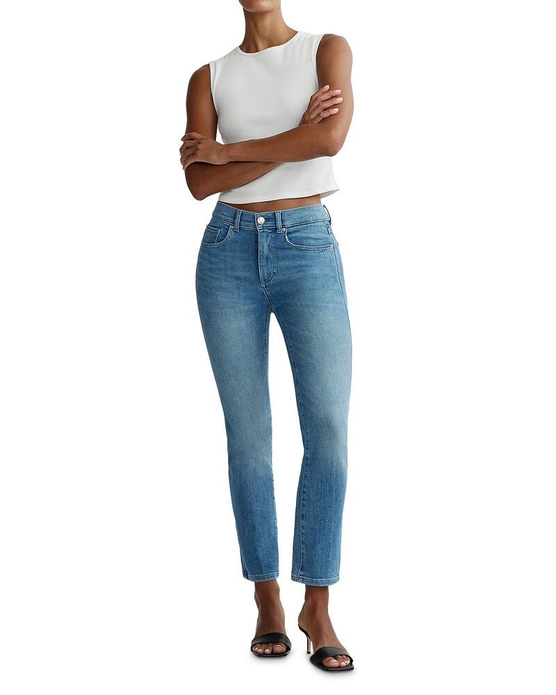 ディーエル 1961 レディース ボトムス デニムパンツ ジーンズ DL1961 Mara Straight Mid Rise Instasculpt Jeans in Provincetown Provinceto