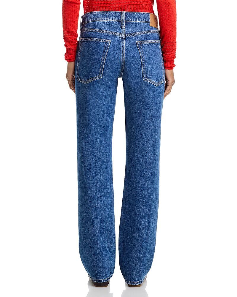 ラグアンドボーン レディース ボトムス デニムパンツ ローライズ ジーンズ rag bone Harlow Rise Full Straight Jeans in Park ラグアンドボーン レディース ボトムス デニムパンツ ローライズ ジーンズ rag bone Harlow Rise Full Straight Jeans in Park