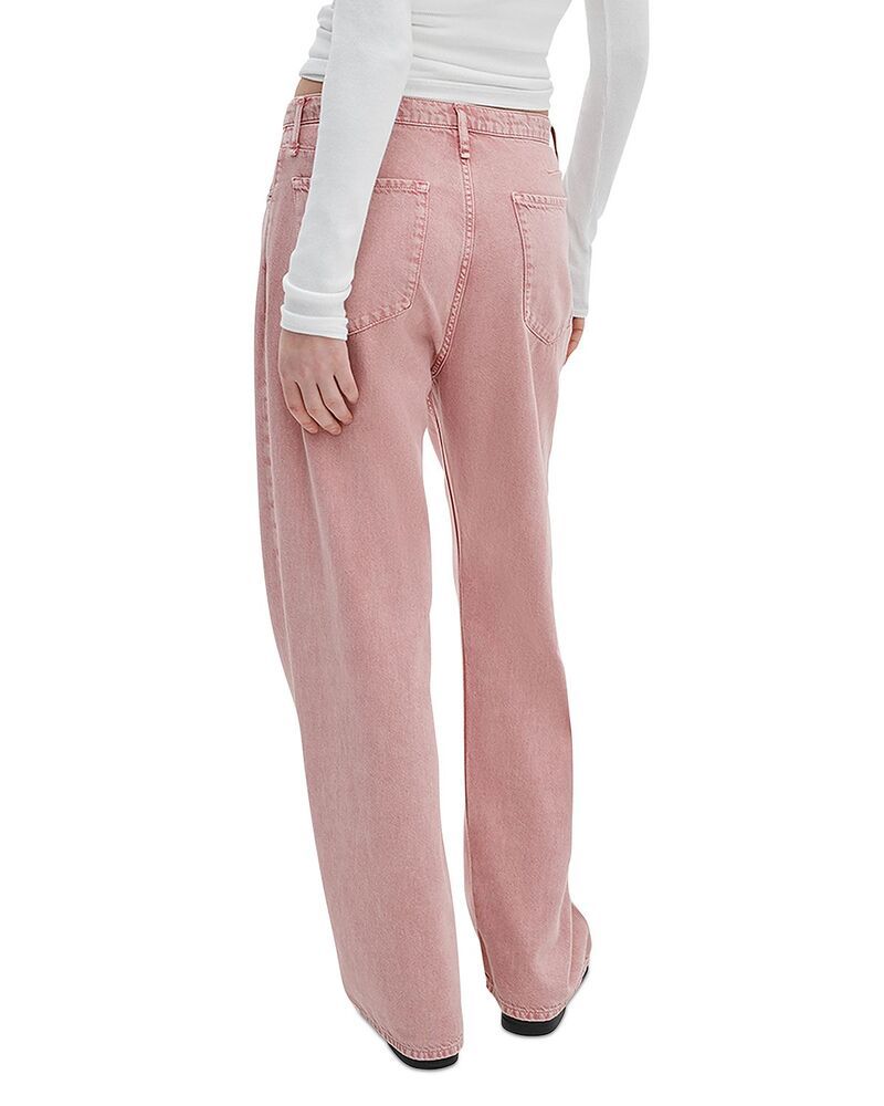 ラグアンドボーン レディース ボトムス デニムパンツ ジーンズ rag bone Phoebe Drawstring High Rise Wide Jeans in Raspberry