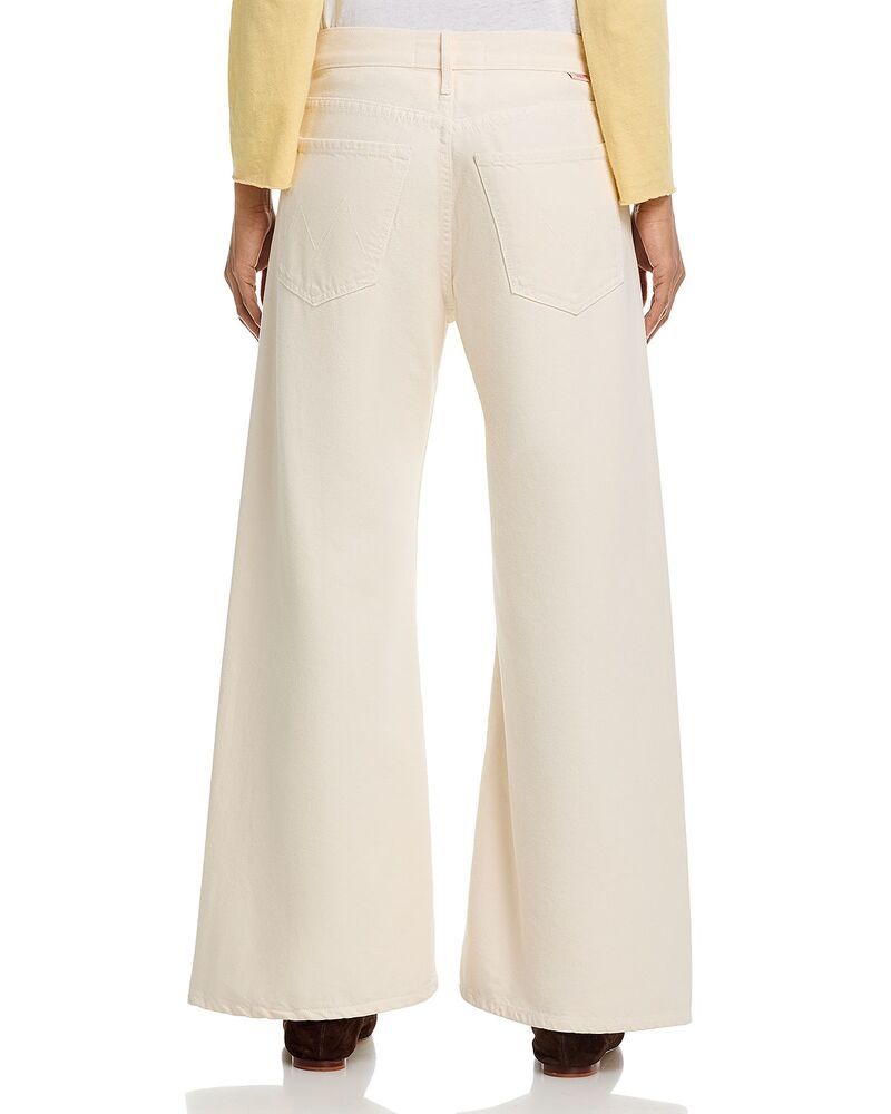 マザー レディース ボトムス デニムパンツ ジーンズ MOTHER Lilemon Twist Sneak High Rise Wide Jeans inat Natural NatNatural