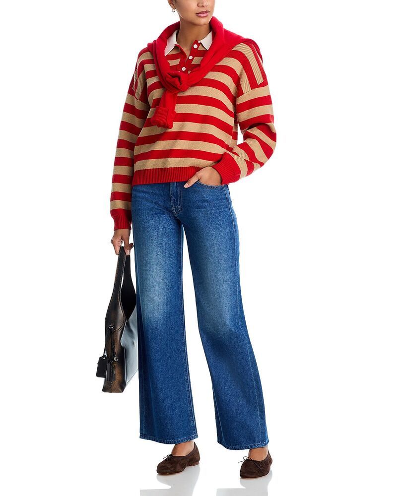 マザー レディース ボトムス デニムパンツ ジーンズ MOTHER The Mid Rise Maven Skimp Wide Jeans in Big Tipper Big Tipper マザー レディース ボトムス デニムパンツ ジーンズ MOTHER The Mid Rise Maven Skimp Wide Jeans in Big Tipper Big Tipper