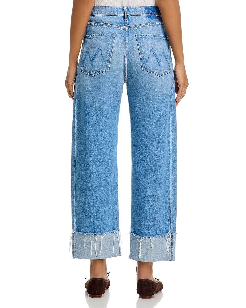 マザー レディース ボトムス デニムパンツ アンクル ジーンズ MOTHER The Halfpipe High Rise Ankle Cuff Jeans in Last Bite Last Bite