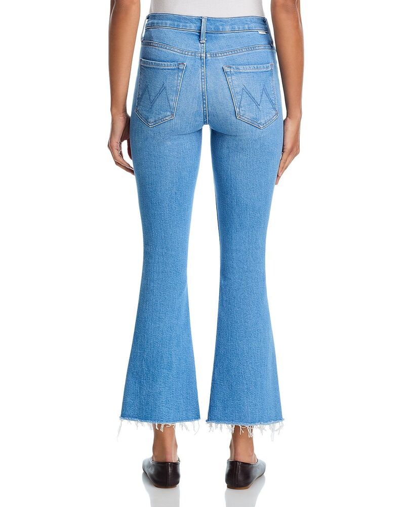 マザー レディース ボトムス デニムパンツ フレア ジーンズ MOTHER Lil Weekender Fray Mid Rise Flare Leg Jeans in Satisfyour Cravingsatisfyour Cravins