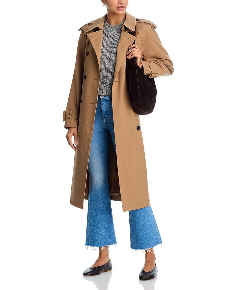 マザー レディース ボトムス デニムパンツ フレア ジーンズ MOTHER Lil Weekender Fray Mid Rise Flare Leg Jeans in Satisfyour Cravingsatisfyour Cravins