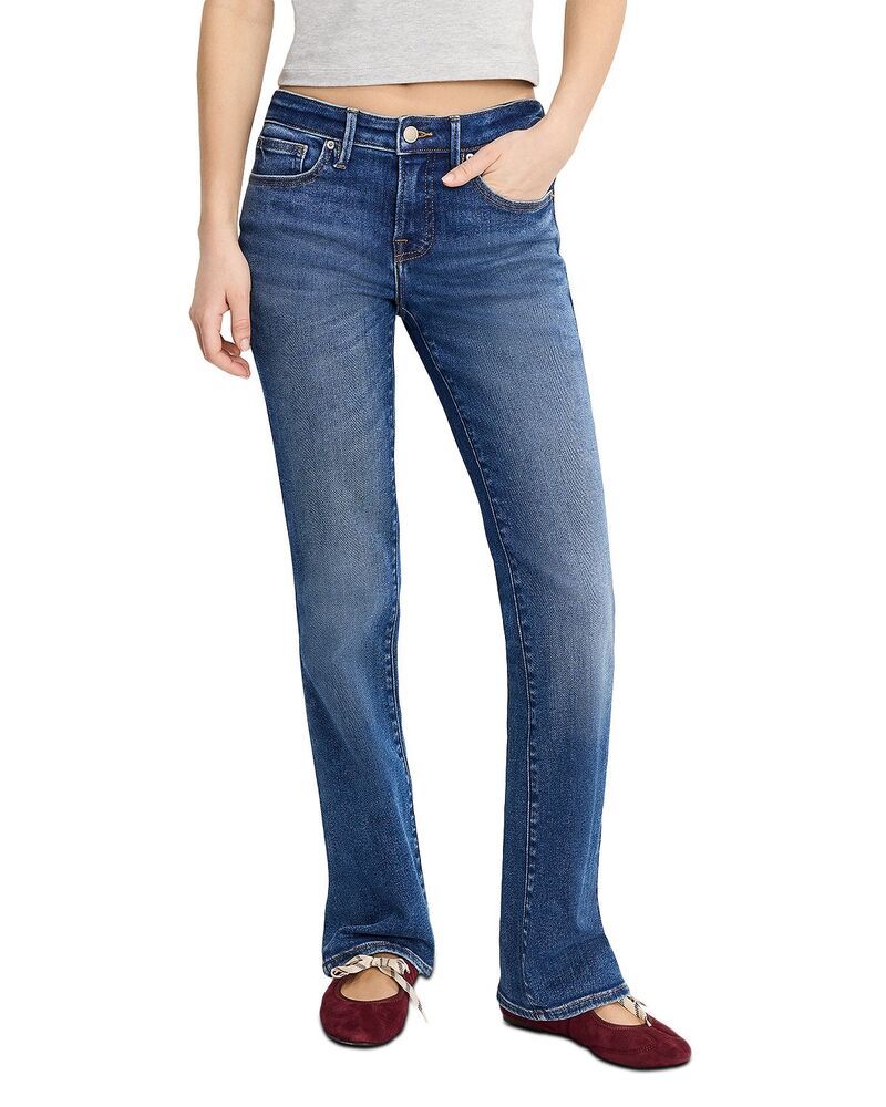 グッドアメリカン レディース ボトムス デニムパンツ ブーツカット ローライズ ブーツ ジーンズ Good American Good Low Rise Bootcut Jeans indigo1218 Indigo1218