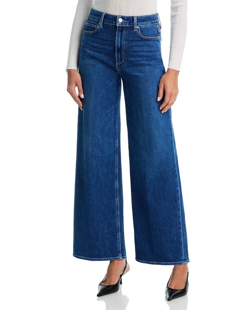 ペイジ レディース ボトムス デニムパンツ ジーンズ PAIGE Aneesa High Rise Wide Jeans in Amalfi Tide Amalfi Tide