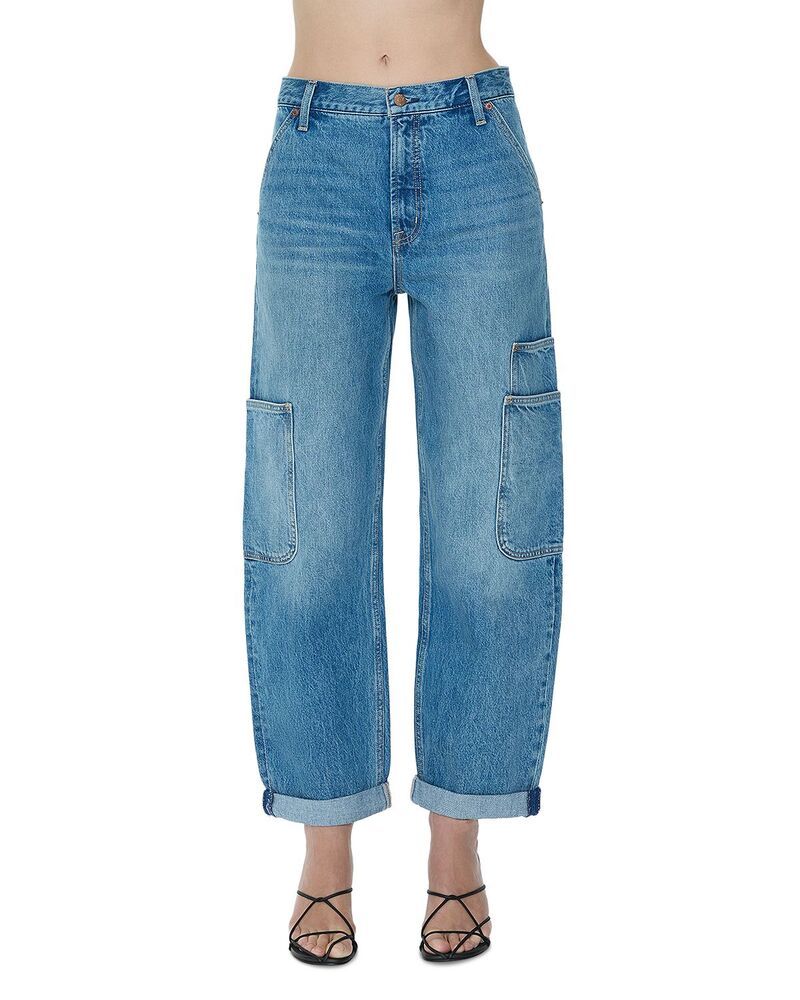 ピストーラ レディース ボトムス デニムパンツ ジーンズ Pistola Sonny High Rise Multi Pocket Barrel Jeans in Coastal Fade Coastal Fade マルチカラー