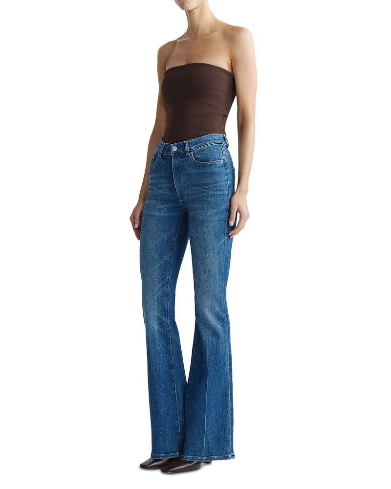 ディーエル 1961 レディース ボトムス デニムパンツ ブーツカット ブーツ レース ジーンズ DL1961 Bridget High Rise Instasculpt Bootcut Jeans in Solace