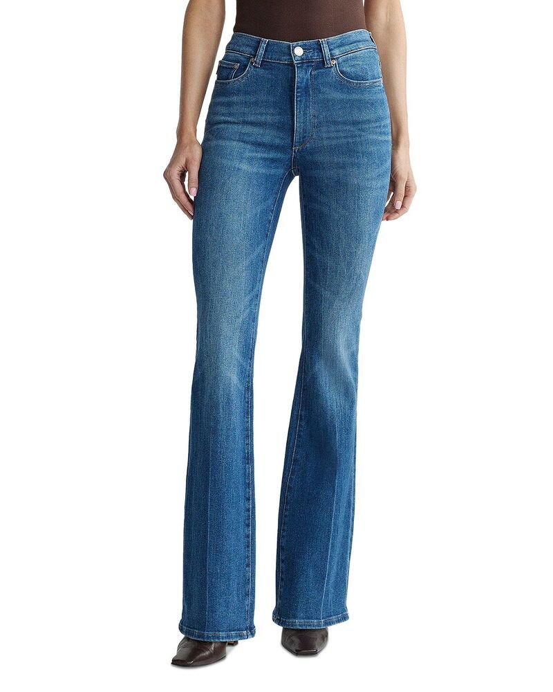 ディーエル 1961 レディース ボトムス デニムパンツ ブーツカット ブーツ レース ジーンズ DL1961 Bridget High Rise Instasculpt Bootcut Jeans in Solace