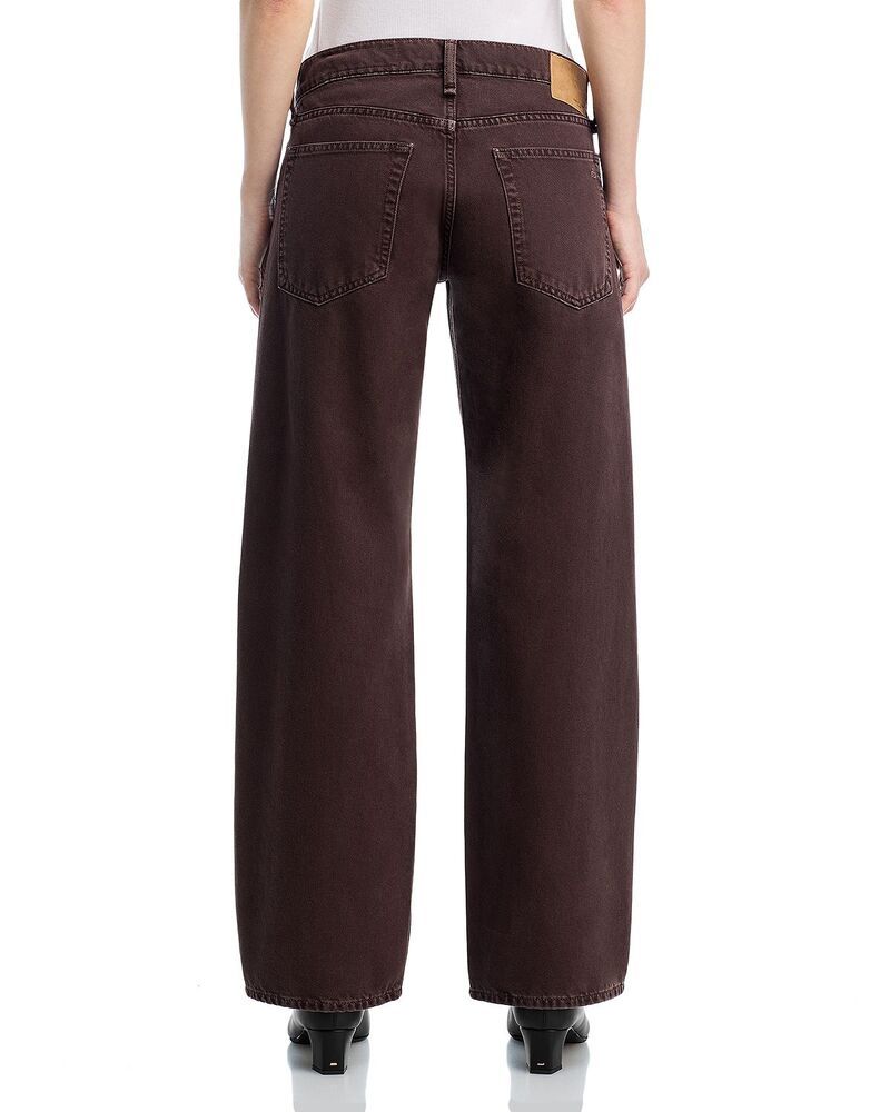 ラグアンドボーン レディース ボトムス デニムパンツ ローライズ ジーンズ rag bone Saige Low Rise Relaxed Straight Jeans Dark Brown ブラウン ラグアンドボーン レディース ボトムス デニムパンツ ローライズ ジーンズ rag bone Saige Low Rise Relaxed Straight Jeans Dark Brown ブラウン