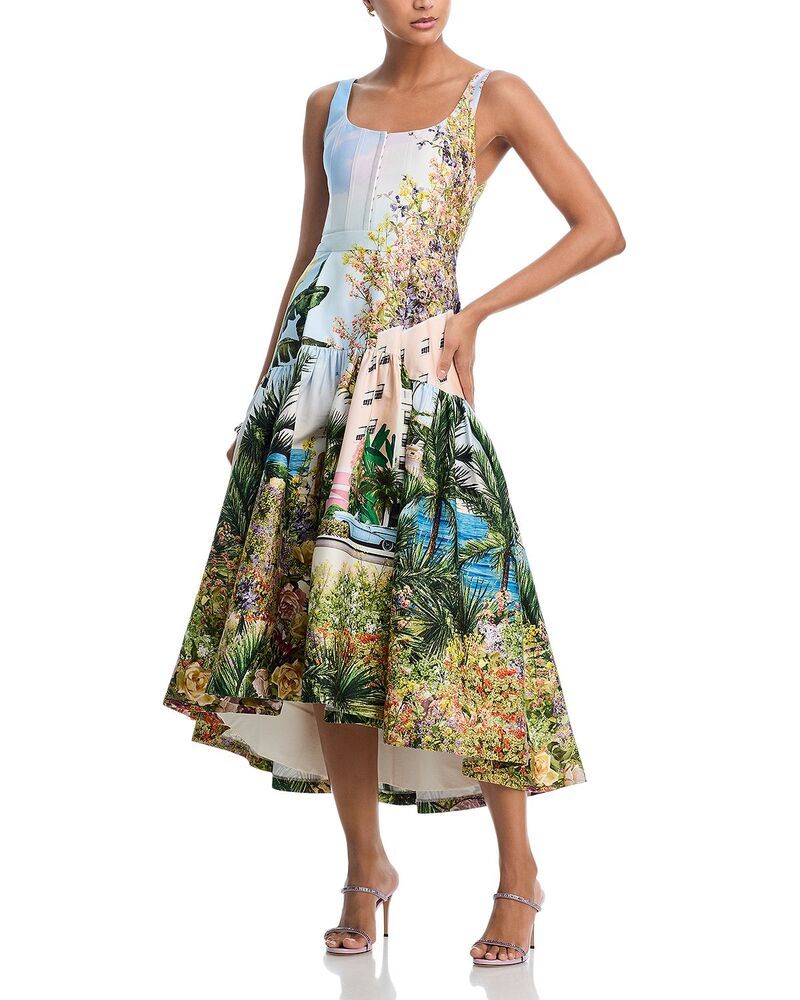 アリスアンドオリビア レディース トップス ワンピース ノースリーブ Alice and Olivia Diana Sleeveless Dress Exclusive Plminpradi