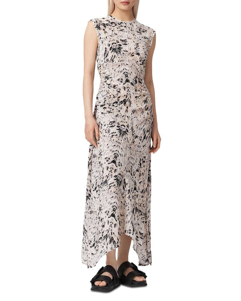 オールセインツ レディース トップス ワンピース ALLSAINTS Noor Dress Canter Ecru エクリュ