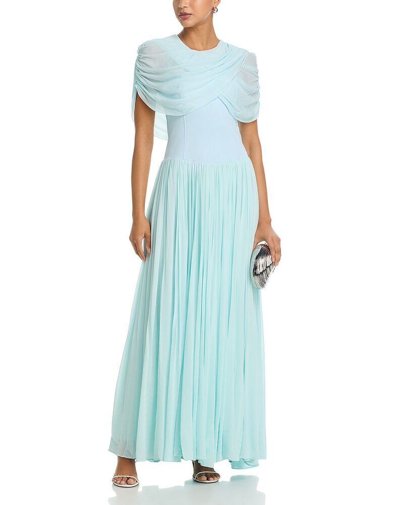 シムカイ レディース トップス ワンピース ケープデザイン キャップ ケープ マキシ SIMKHAI Nancie Cape Maxi Dressky シムカイ レディース トップス ワンピース ケープデザイン キャップ ケープ マキシ SIMKHAI Nancie Cape Maxi Dressky
