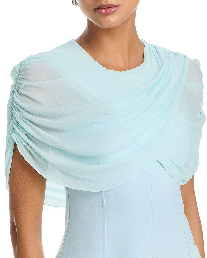 シムカイ レディース トップス ワンピース ケープデザイン キャップ ケープ マキシ SIMKHAI Nancie Cape Maxi Dressky シムカイ レディース トップス ワンピース ケープデザイン キャップ ケープ マキシ SIMKHAI Nancie Cape Maxi Dressky