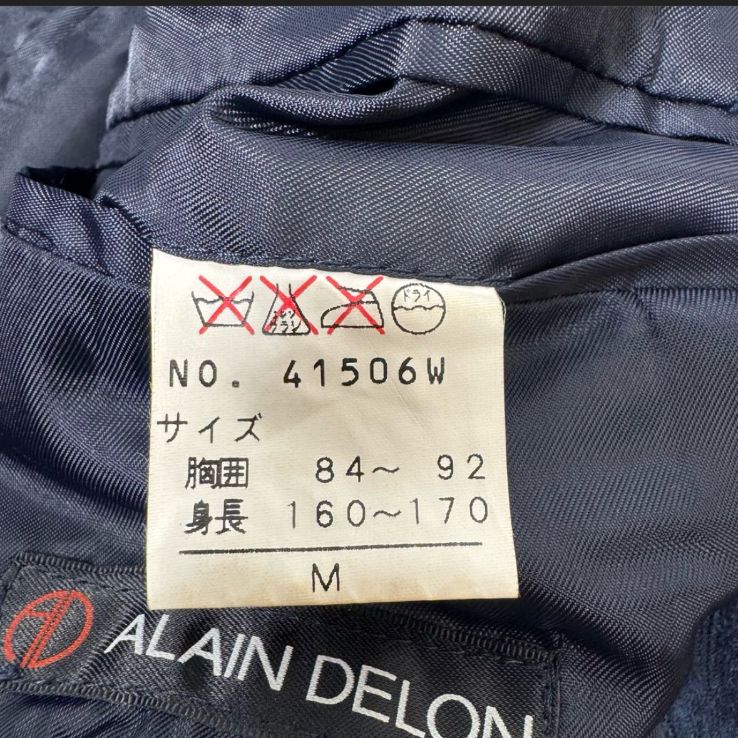 ALAIN DELON アランドロン 90s 金ボタン 紺ブレ コーデュロイ ALAIN DELON アランドロン 90s 金ボタン 紺ブレ コーデュロイ