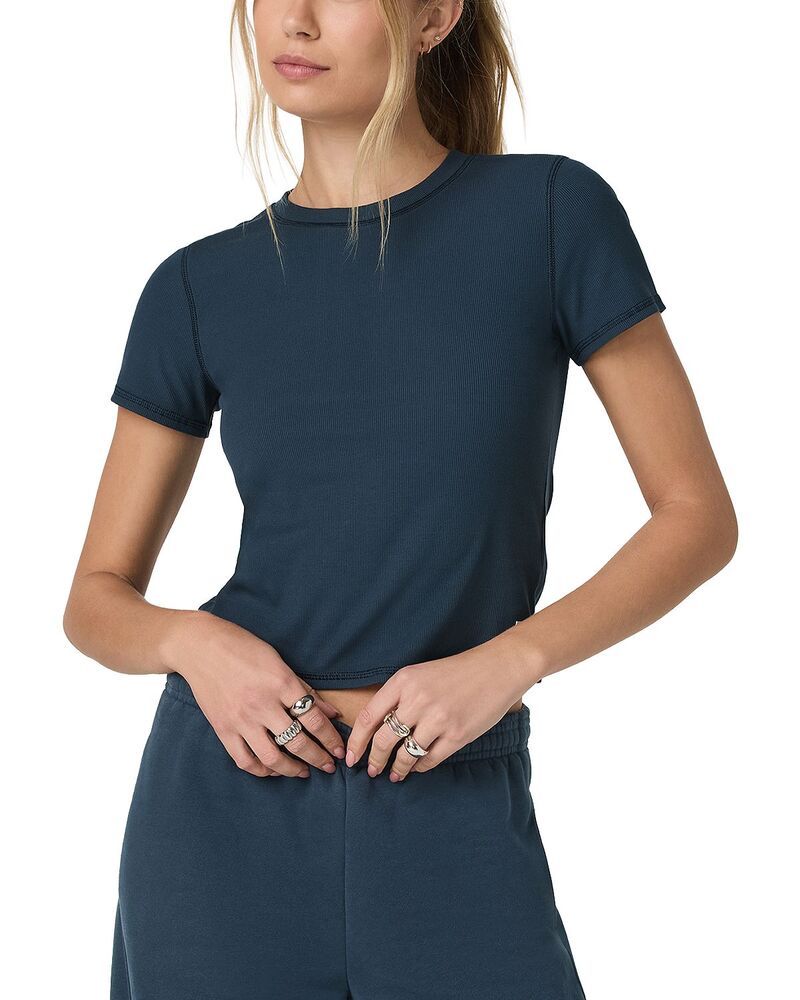 ビュオーリ レディース トップス Tシャツ Vuori Pose Fitted Tee Ocean Blue ブルー