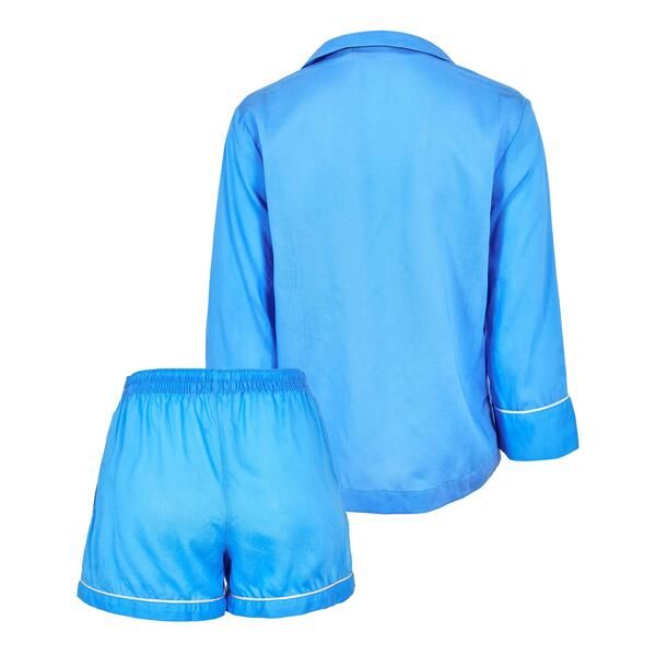 フューゴ レディース アンダーウェア ナイトウェア Hugo Kleo Short Set 102724901 Pyjama Womens Pastel Blue ブルー