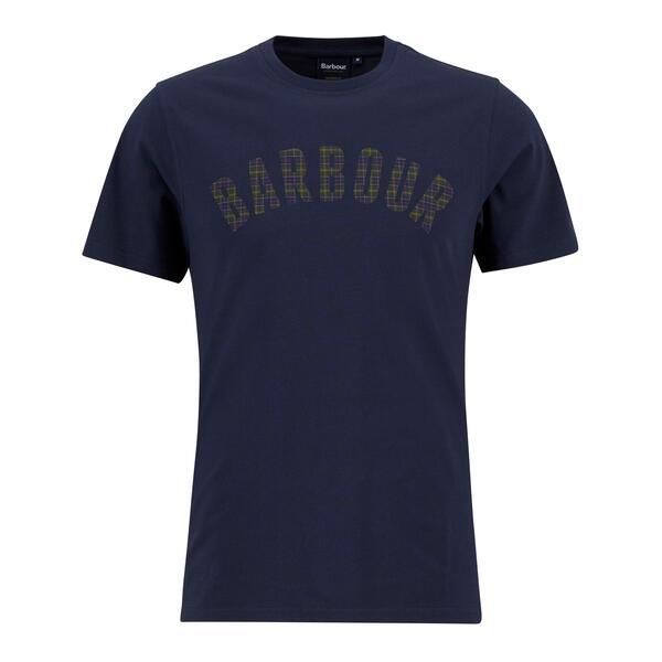 バブアー メンズ トップス Tシャツ Barbour Mens Berwick TShirt Navy ネイビー