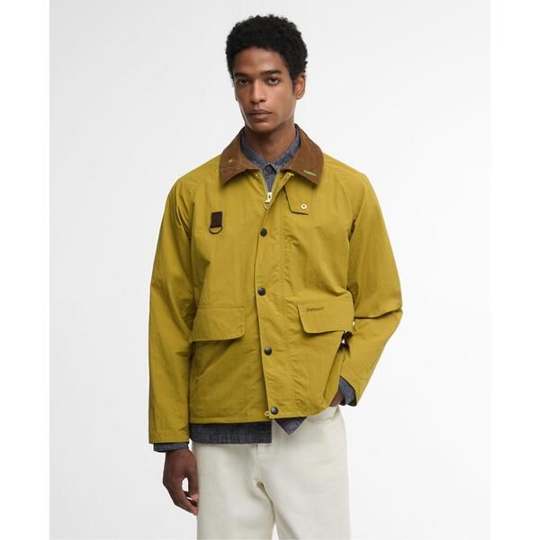 バブアー メンズ アウター ジャケット・ブルゾン Barbour Mens Iconspey Jacket Amber Grn GN21 アンバー