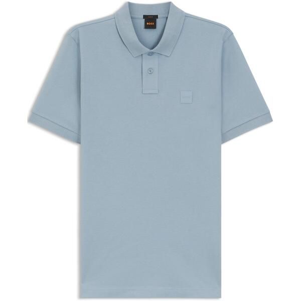 ボス メンズ トップス ポロシャツ Boss Mens HBO Passenger Premium Design Polo Shirt Blue 458 ブルー